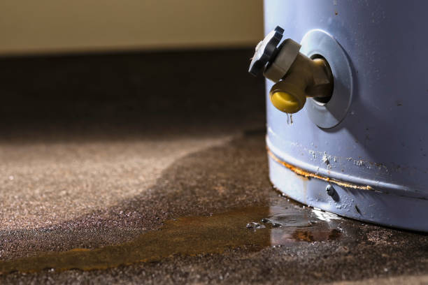 Water damage restoration process in ND